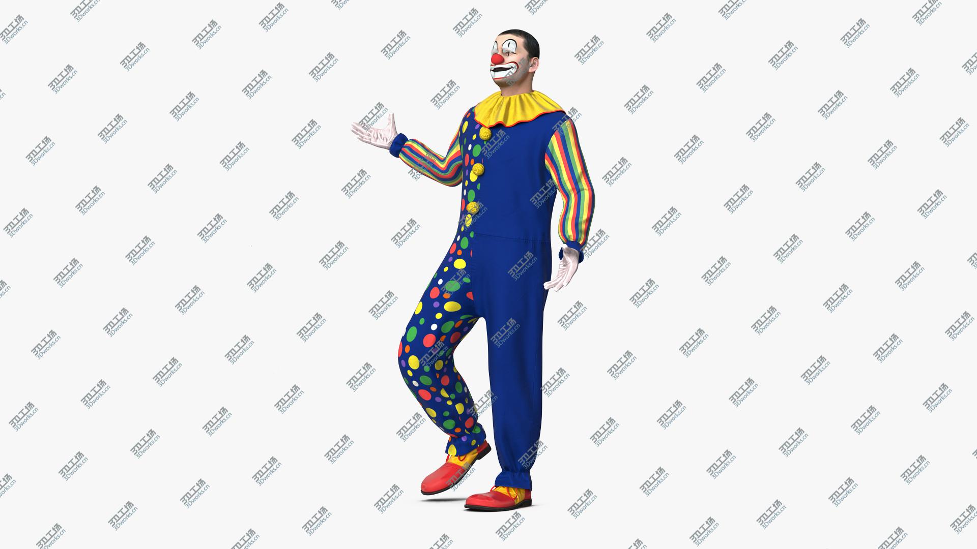 images/goods_img/202104093/3D model Funny Clown Standing Pose/1.jpg